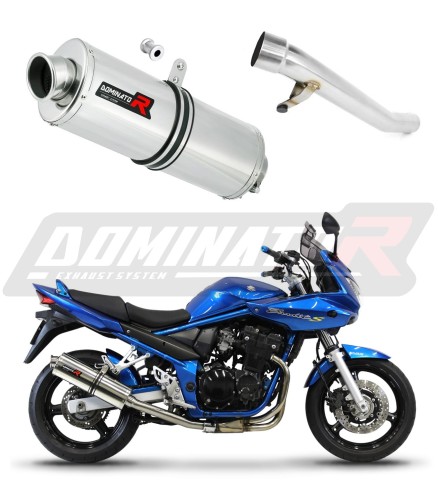 GSF 650S BANDIT EXHAUST Suzuki Muffler Auspuff Sportauspuff Silencer Echappement Silencieux Scarico Scarichi Escape Wydech Tłumik OVAL 2005 - 2006 dominator x