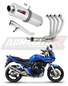 Suzuki GSF 650 BANDIT N / S 2005 - 2006 Komplett avgassystem Ljuddämpare OV + dB killer