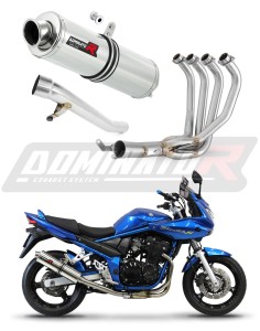 Suzuki GSF 650 BANDIT N / S 2005 - 2006 Komplett avgassystem Ljuddämpare ST + dB killer