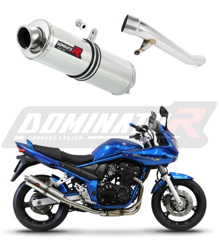 GSF 650S BANDIT EXHAUST Suzuki Muffler Auspuff Sportauspuff Silencer Echappement Silencieux Scarico Scarichi Escape Wydech Tłumik ROUND 2005 - 2006 dominator x