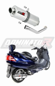 Suzuki BURGMAN 400 1998 - 2002 Avgas Ljuddämpare OV + dB killer