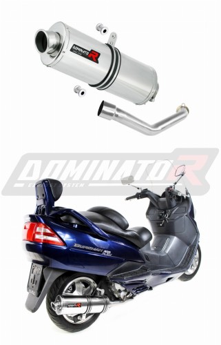 BURGMAN 400 EXHAUST Suzuki Muffler Auspuff Sportauspuff Silencer Echappement Silencieux Scarico Scarichi Escape Wydech Tłumik OVAL 1998 - 2002 Dominator  x