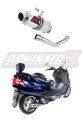 exhaust muffler DOMINATOR GP1 fits the motorcycle Suzuki BURGMAN 400 1998   2002 6