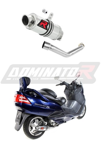 exhaust muffler DOMINATOR GP1 fits the motorcycle Suzuki BURGMAN 400 1998   2002 6