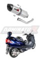 exhaust muffler DOMINATOR HP1 fits the motorcycle Suzuki BURGMAN 400 1998   2002 6