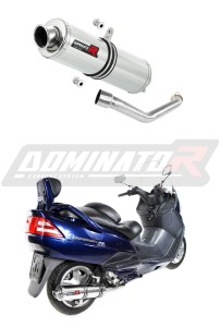 Suzuki BURGMAN 400 1998 - 2002 Avgas Ljuddämpare ST + dB killer