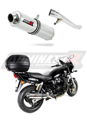 exhaust muffler DOMINATOR ROUND fits the motorcycle Suzuki GSX 750 INAZUMA 1997   2003 5