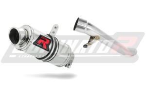 Suzuki GSX 1200 INAZUMA 1999 - 2000 Avgas Ljuddämpare GP1 + dB killer