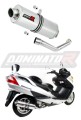 exhaust muffler DOMINATOR oval fits the motorcycle Suzuki BURGMAN 400 2003   2006 5