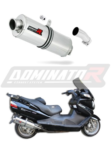 BURGMAN 650 EXHAUST Suzuki Muffler Auspuff Sportauspuff Silencer Echappement Silencieux Scarico Scarichi Escape Wydech Tłumik OVAL - 2013 Dominator  x