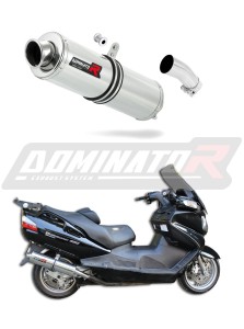 Suzuki BURGMAN 650 2002 - 2012 Avgas Ljuddämpare ST + dB killer