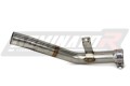 decat mid muffler DOMINATOR Mid Pipe fits the motorcycle GSXR 600 L1 L7 2011   2017 10