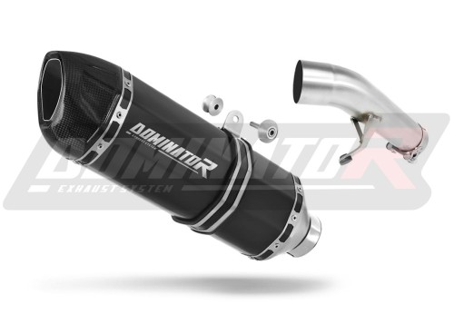 Suzuki GSX 1250 FA 2010-2016 Motorcycle Dominator Exhaust Silencer Muffler Pot d'échappement Marmitta Escape HP1 BLACK x