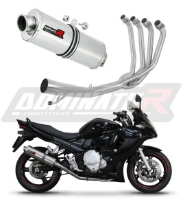 Suzuki GSX 1250 FA 2010 - 2016 Komplett avgassystem LjuddämpareOV + dB killer