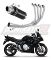 Suzuki GSX 1250 FA 2010-2016 Dominator Full System Exhaust Muffler Manifold Collector Silencer Echappement Silencieux Scarico Marmitta Escape Tłumik GP1 BLACK x