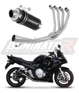 Suzuki GSX 1250 FA 2010 - 2016 Komplett avgassystem LjuddämpareGP1 SVART + dB killer