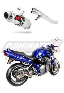 GSF 600 N / S BANDIT Avgas Ljuddämpare GP 1 2000 - 2004 + dB killer