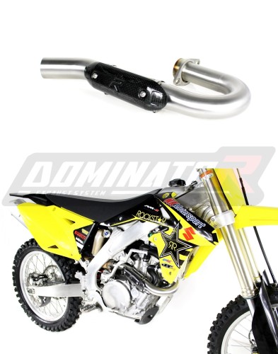 exhaust manifold header DOMINATOR  fits the motorcycle RMZ RM Z 450 2013   2018 5