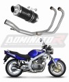 complete exhaust system with muffler DOMINATOR Full System GP1 BLACK fits to Suzuki GS 500F 2004  2014 7