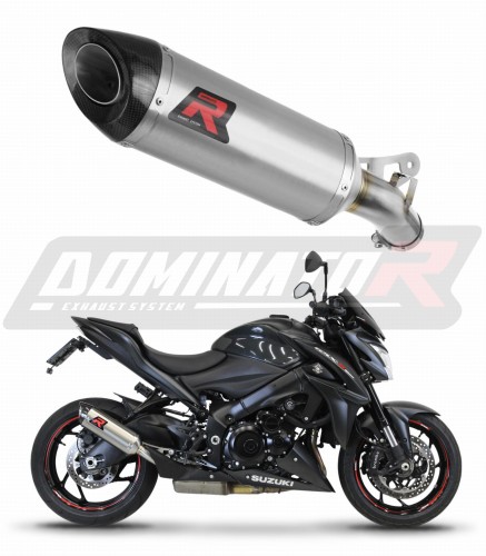 Suzuki GSX-S GSXS 1000 2015 - 2020 EXHAUST Muffler Auspuff Sportauspuff Silencer Echappement Silencieux Scarico Scarichi Escape Wydech Tłumik HP8 DOMINATOR EXHAUST SYSTEM x