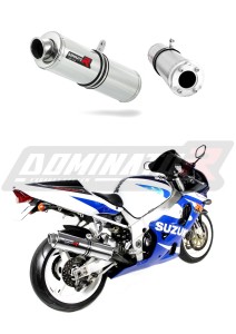 Suzuki GSXR 750 K1 K5 2001 - 2005 Avgas Ljuddämpare ST + dB killer