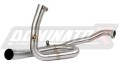 DL 1000 V-strom Exhaust Cat Eliminator Catalyst Catalytic Converter Linkpipe Decat Downpipe 2017 - 2018 DOMINATOR x