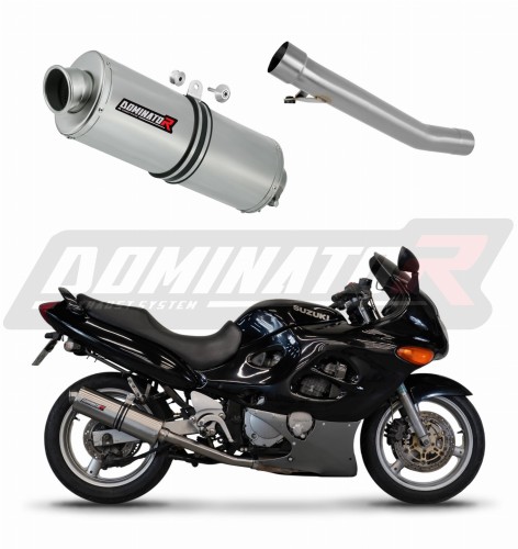 exhaust muffler DOMINATOR OV fits to Suzuki GSXF 750 1998  2006 6
