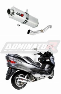 Suzuki BURGMAN 400 2007 - 2016 Avgas Ljuddämpare OV + dB killer