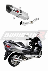 Suzuki BURGMAN 400 2007 - 2016 Avgas Ljuddämpare HP1 + dB killer
