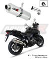 DL 1050 V-STROM Exhaust SUZUKI Homologated EC Type approval  Street legal Approval Certificate Muffler Auspuff Sportauspuff Silencer Echappement Silencieux Scarico Scarichi Escape Wydech Tłumik OVAL 2020 - 2021 Dominator x