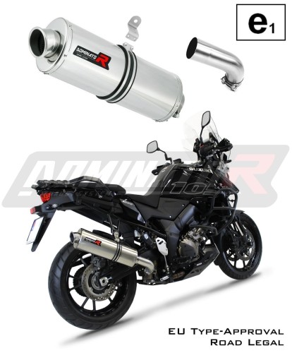 DL 1050 V-STROM Exhaust SUZUKI Homologated EC Type approval  Street legal Approval Certificate Muffler Auspuff Sportauspuff Silencer Echappement Silencieux Scarico Scarichi Escape Wydech Tłumik OVAL 2020 - 2021 Dominator x