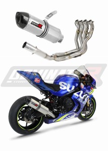Suzuki GSXR 1000 2017 - 2021 Komplett avgassystem Ljuddämpare HP1 + dB killer