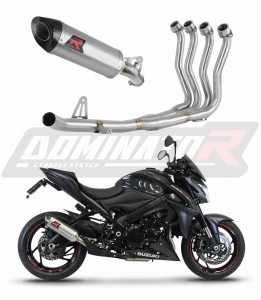 Suzuki GSX-S 1000 / F 2015 - 2020 Komplett avgassystem Ljuddämpare HP8 + dB killer