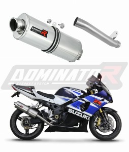Suzuki GSXR 1000 K1 - K4 2001 - 2004 Avgas Ljuddämpare Slip-on OV + dB killer