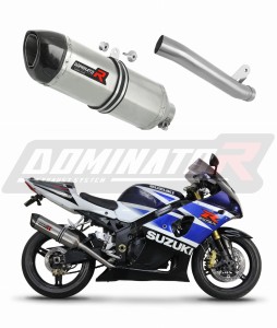 Suzuki GSXR 1000 K1 - K4 2001 - 2004 Avgas Ljuddämpare Slip-on HP1 + dB killer