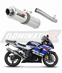 Suzuki GSXR 1000 K1 - K4 2001 - 2004 Avgas Ljuddämpare Slip-on ST + dB killer