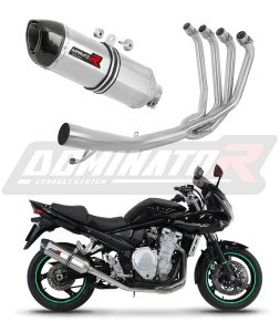 Suzuki GSF 650 BANDIT N / S 2007 - 2016 Komplett avgassystem Ljuddämpare HP1 + dB killer