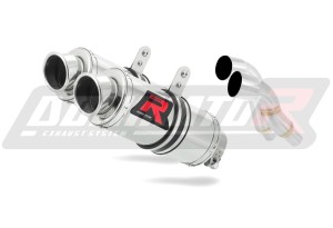 Triumph STREET TRIPLE 675 2007 - 2012 Avgas Ljuddämpare GP1 + dB killer