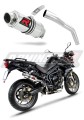 exhaust muffler DOMINATOR GP1 fits the motorcycle Triumph TIGER 800 XC XR 2015   2017 6