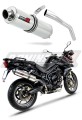 exhaust muffler DOMINATOR ROUND fits the motorcycle Triumph TIGER 800 XC XR 2015   2017 6