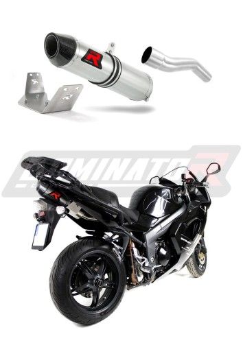 SPRINT ST 1050 EXHAUST Triumph Muffler Auspuff Sportauspuff Silencer Echappement Silencieux Scarico Scarichi Escape Wydech Tłumik Carbon Tip HP2 2005 - 2012 DOMINATOR  x