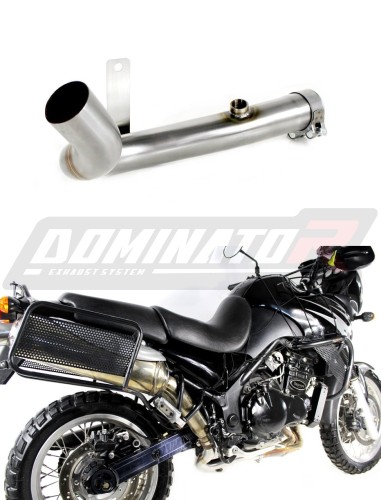 decat mid muffler DOMINATOR Mid Pipe fits the motorcycle TIGER 900 T709 1999   2000 9