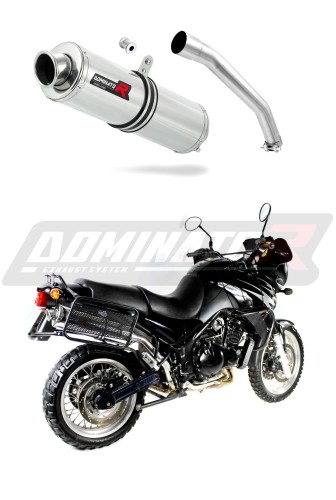 exhaust muffler DOMINATOR ROUND fits to Triumph TIGER 900 T709 1999  2000 5