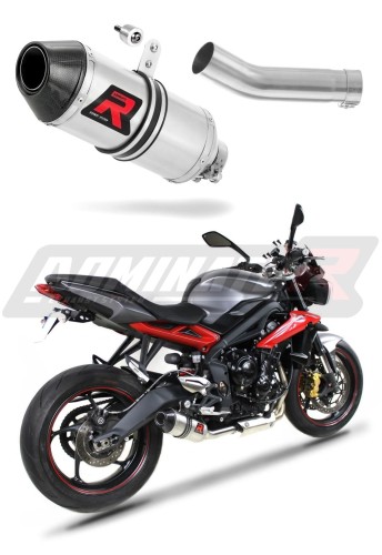 exhaust muffler DOMINATOR HP3 fits the motorcycle Triumph STREET TRIPLE 675 R / S / RS 2013   2016 6