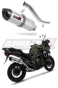 Triumph TIGER EXPLORER 1200 XC XR 2016 - 2017 Avgas Ljuddämpare HP1 + dB killer
