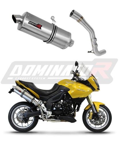 Triumph Tiger 1050 2006 -2012  motorcycle Exhaust Muffler Auspuff Sportauspuff Silencer Echappement Silencieux Scarico Scarichi Escape Wydech Tłumik P7 Dominator x