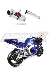 Yamaha YZF R1 1000 RN04 1998 - 2001 Avgas Ljuddämpare GP1 + dB killer