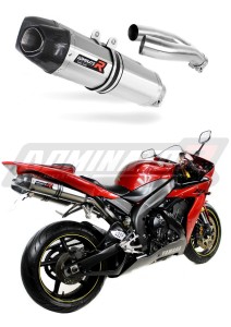 Yamaha YZF R1 1000 RN12 2004 - 2006 Avgas Ljuddämpare HP1 + dB killer