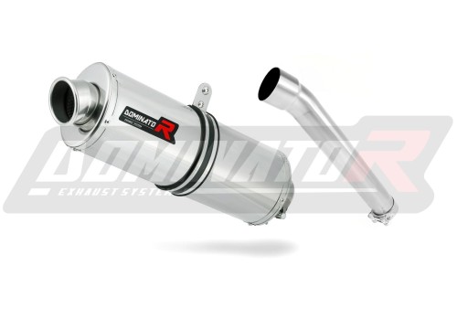 exhaust muffler DOMINATOR oval fits the motorcycle Yamaha FZR 1000 1991   1994 3
