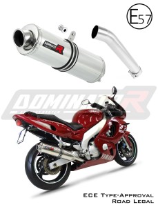 YZF 600R Thundercat EU-godkänd Avgas Ljuddämpare ST 1996 - 2006